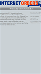 Mobile Screenshot of internetorders.nl